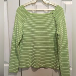 Rosanna sweater size small pastel green